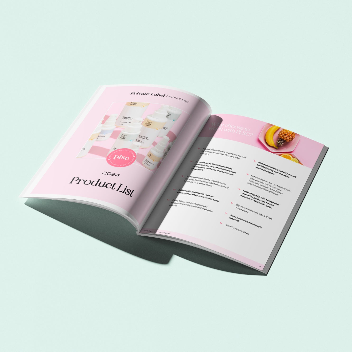 Catalogue | Start your own skin care brand | Private Label Skin Care