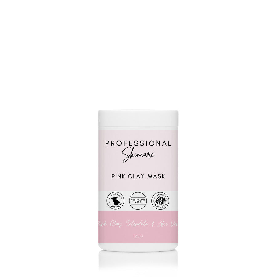 Pink Clay Mask - Salon Size 120g